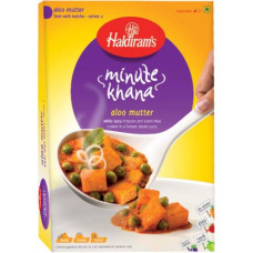 Haldiram's Aloo Mutter - Minute Khana (Ready-to-Eat)-10.6oz