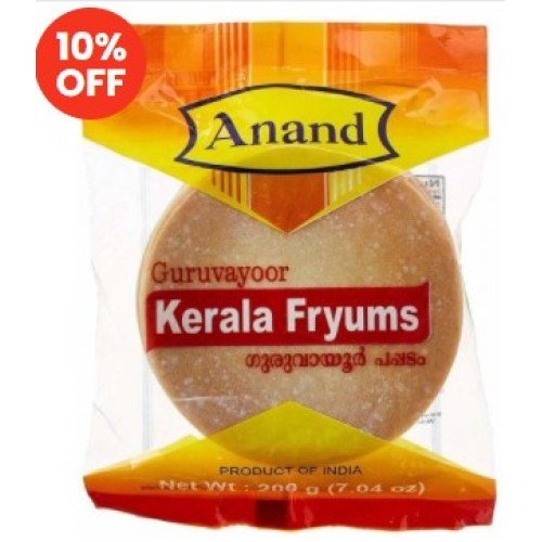 Anand Guruvayoor Kerala Pappadam-7oz