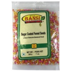 Bansi Sugar Coated Fennel Seeds-7oz
