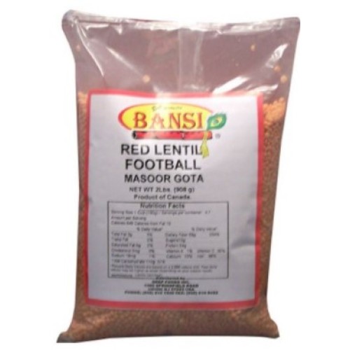 Bansi Masoor Whole Gota Without Skin-2lb