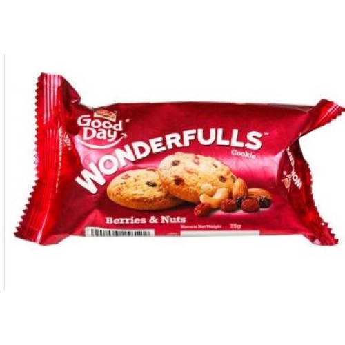 Britannia Good Day Wonderfuls Berries & Nuts Cookies-2.65oz