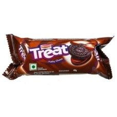 Britannia Treat Funcy Choco Flavored Sandwich Biscuits-2.3oz