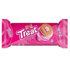 Britannia Treat Strawberry Flavored Sandwich Biscuits-4.2oz