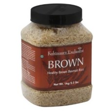 Brown Basmati Rice in Jar-4lb