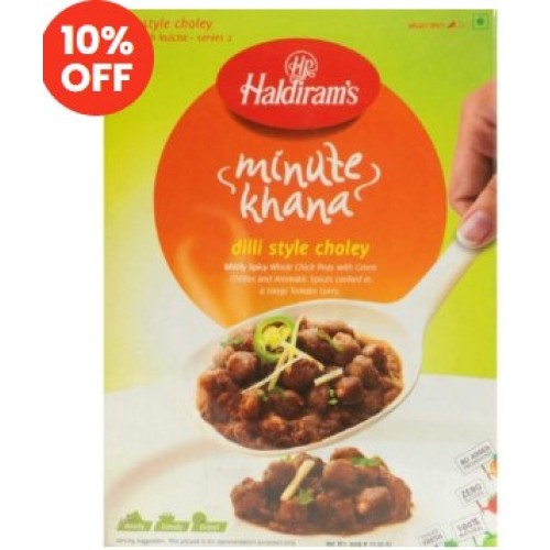 Haldiram's Dilli Style Choley - Minute Khana-10.6oz