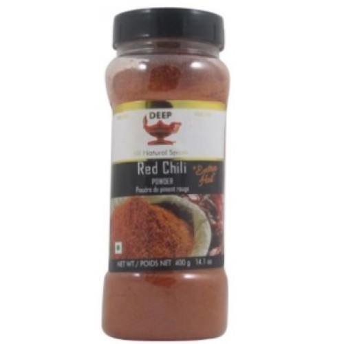 Deep Red Chilli Powder Extra Hot (Bottle)-14oz