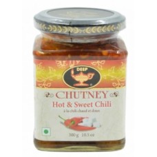 Deep Hot & Sweet Chilli Chutney-10.6oz