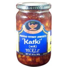 Deep Katki Mango Titbit Sweet Pickle-10oz