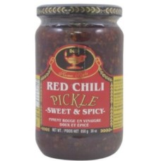 Deep Red Chilli Sweet and Spicy Pickle-10oz
