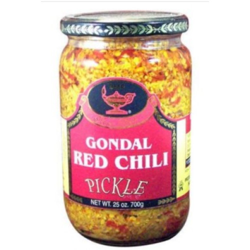 Deep Gondal Red Chilli Pickle In Oil-24.7oz