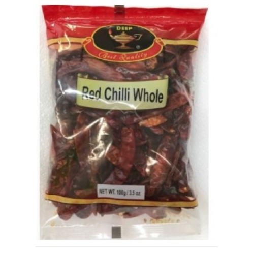 Deep Red Chilli Whole-3.5oz