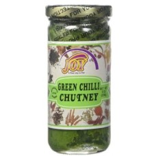 Joy Green Chilli Chutney-10oz