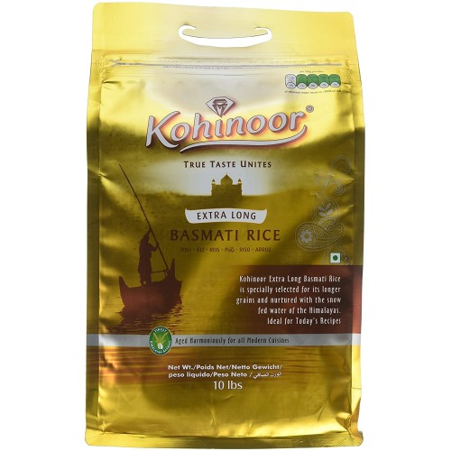 Kohinoor Long grain Basmati Rice-10lb
