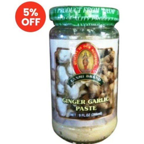 Laxmi Ginger Garlic Paste-8oz