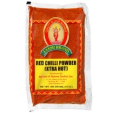 Laxmi Red Chilli Powder Extra Hot-7oz