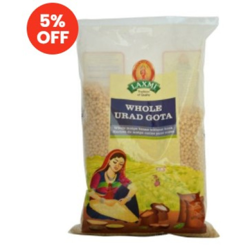 Laxmi Urad Dal Whole Gota Without Skin-2lb