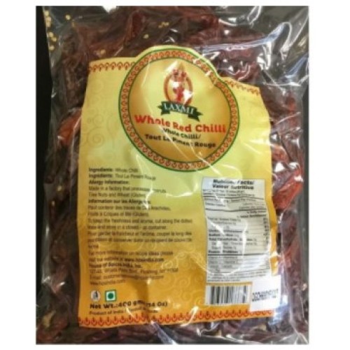 Laxmi Whole Chilli-14oz