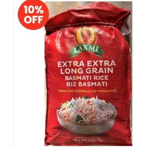 Laxmi Extra Long Basmati Rice-10lb