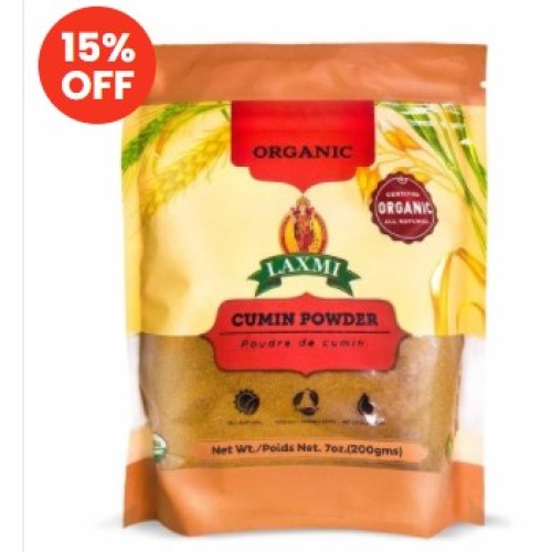 Laxmi Organic Cumin Powder-7oz