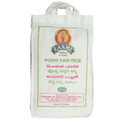 Laxmi Ponni Raw Rice-10lb