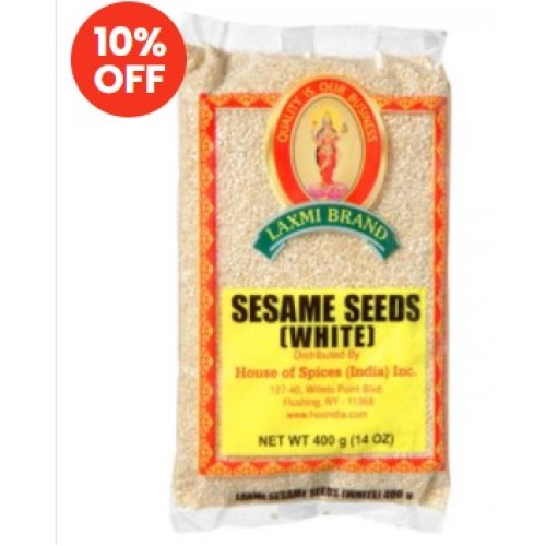 Laxmi Sesame Seeds White-14oz