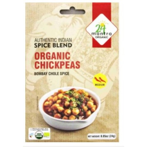 24 mantra Organic Chickpeas Masala-1.0oz