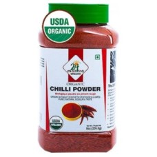 24 mantra Organic Chilli Powder (Bottle) -8Oz