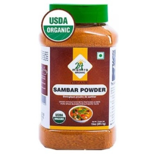 24 mantra Organic Sambar Powder (Bottle)-10oz