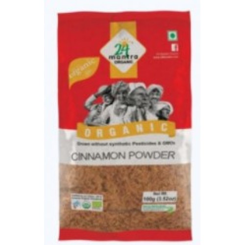 24 mantra Organic Cinnamon Powder-100g