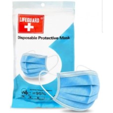 LifeGuard Disposable Face Mask - 10 Count