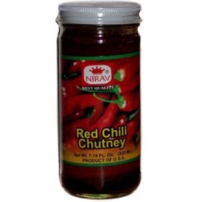 Nirav Red Chilli Chutney-7.7oz