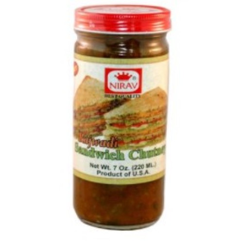 Nirav Sandwich Chutney-7.7oz