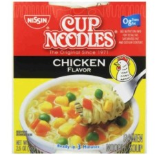 Nissin Chicken Cup Noodles-2.5oz