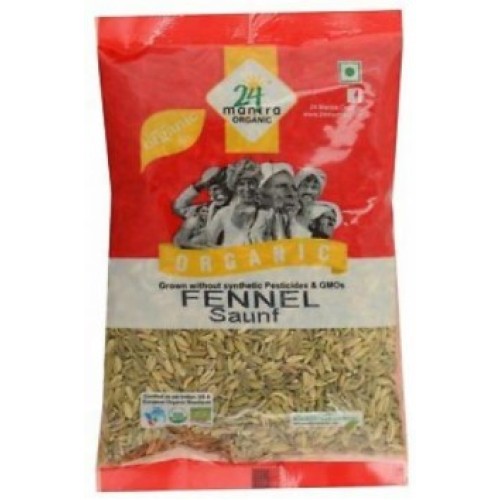 24 mantra Organic Fennel Seeds-7oz