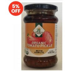 Organic Tomato Pickle With Garlic-10.6oz