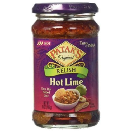 Patak's Hot Lime Relish-10oz