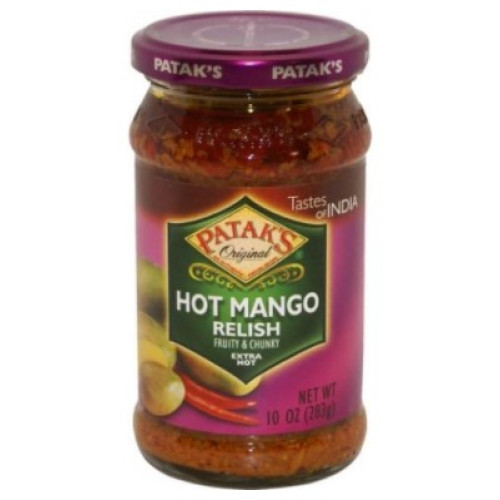 Patak's Hot Mango Relish-10oz