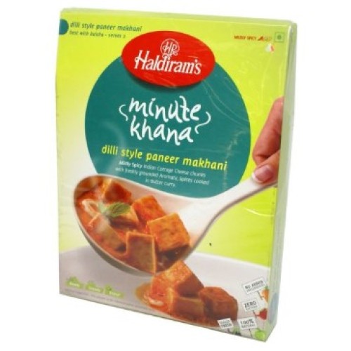 Haldiram's Dilli Style Paneer Makhani - Minute Khana-10.6oz