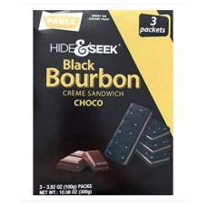 Parle Hide & Seek Black Bourbon Choco 3 Packs-10.5oz