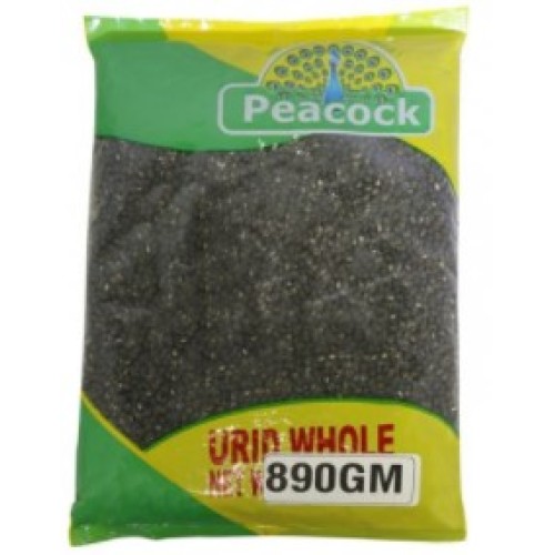 Peacock Urad Dal Whole With Skin-2lb