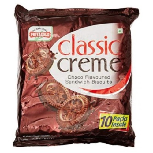 Priyagold Classic Creame Chocolate Biscuits-1.1lb