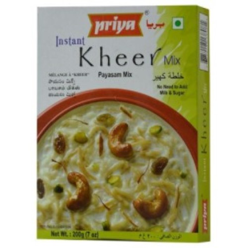 Priya Instant Kheer (Payasam) Mix-7oz