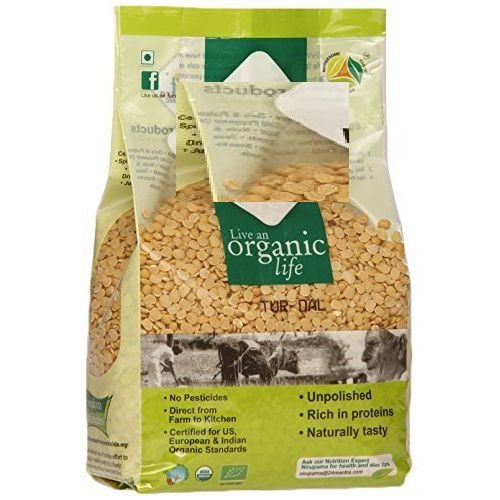 Organic Toor Dal-2lb