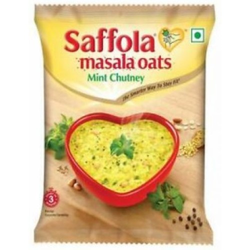 Saffola Masala Oats Mint Chutney-1oz