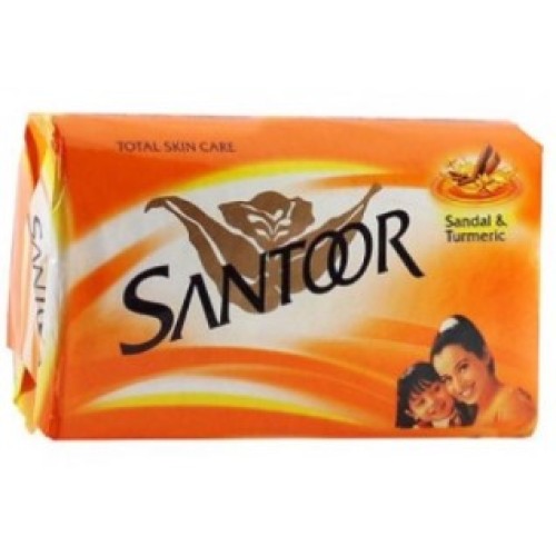 Santoor Sandal & Turmeric Soap-4.2oz