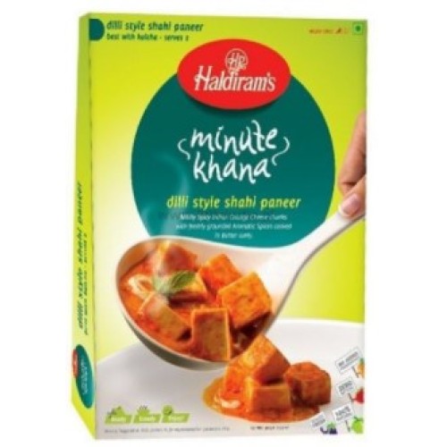 Haldiram's Dilli Style Shahi Paneer - Minute Khana-10.6oz