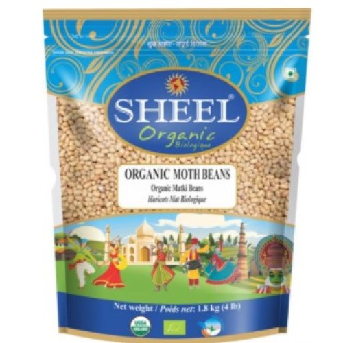 Sheel Organic Moth Beans -4lb