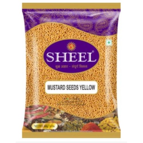 Sheel Mustard Seeds Yellow-14 OZ