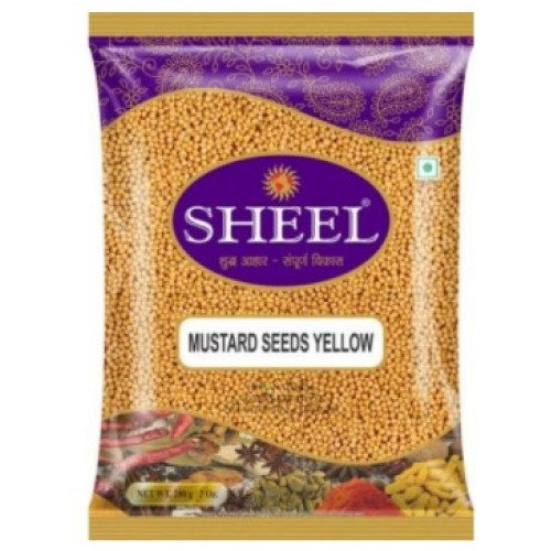 Sheel Mustard Seeds Yellow -7Oz