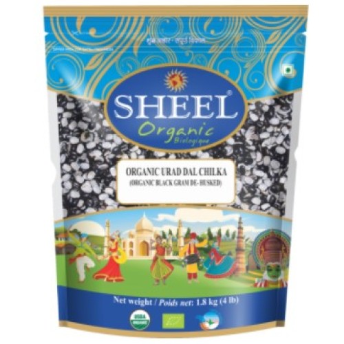 Sheel Organic Urad Dal Chilka -4lbs